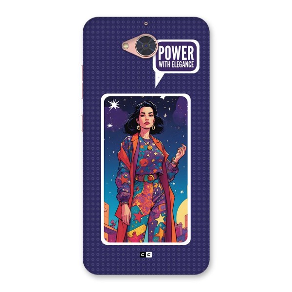 Power With Elegance Back Case for Gionee S6 Pro
