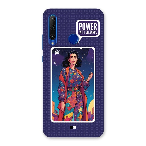 Power With Elegance Back Case for Honor 20i