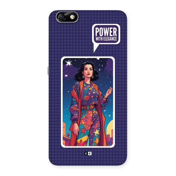 Power With Elegance Back Case for Honor 4X