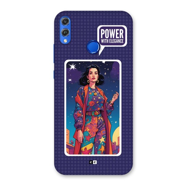 Power With Elegance Back Case for Honor 8X