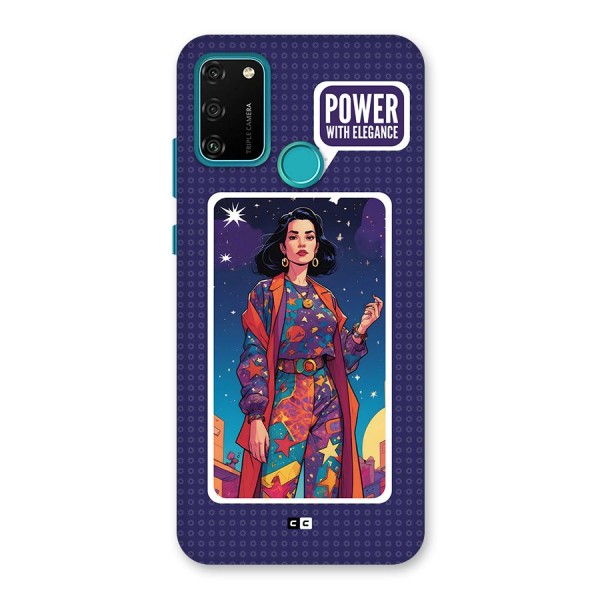 Power With Elegance Back Case for Honor 9A