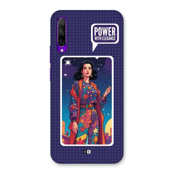 Power With Elegance Back Case for Honor 9X Pro