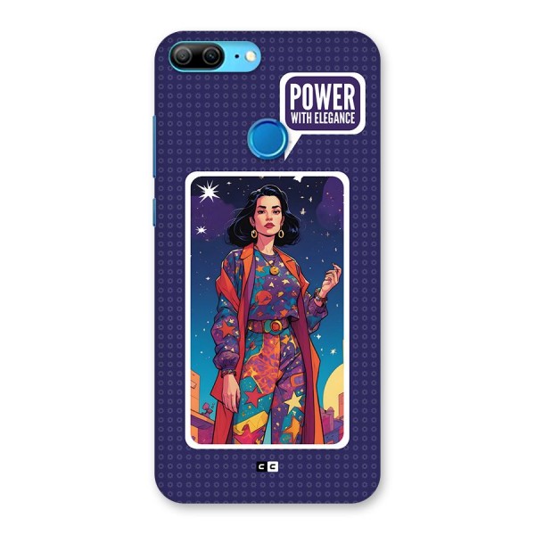 Power With Elegance Back Case for Honor 9 Lite