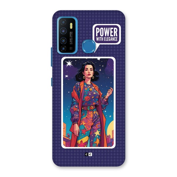 Power With Elegance Back Case for Infinix Hot 9