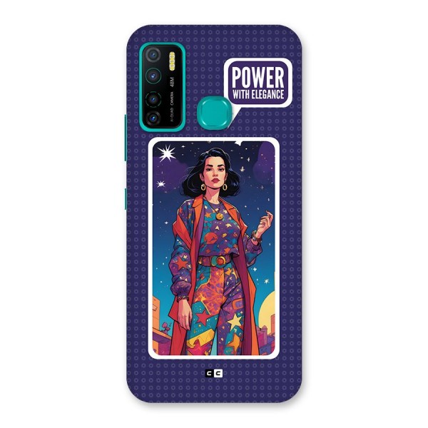 Power With Elegance Back Case for Infinix Hot 9 Pro