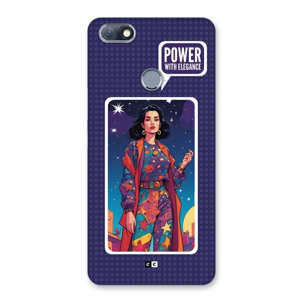 Power With Elegance Back Case for Infinix Note 5