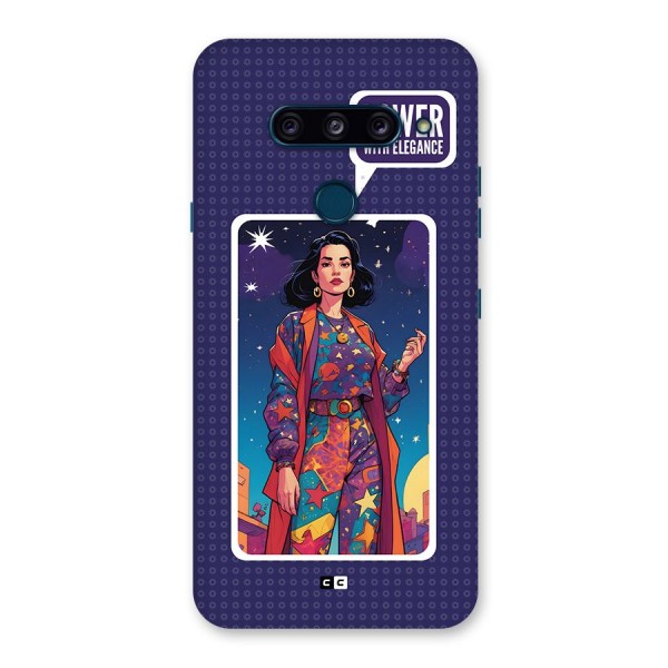 Power With Elegance Back Case for LG  V40 ThinQ