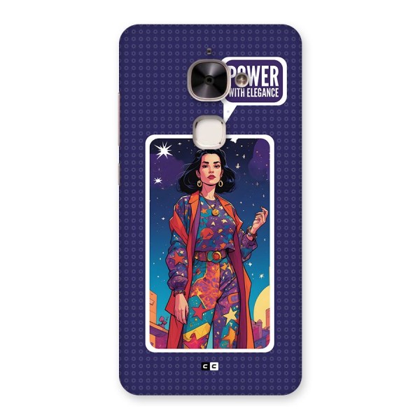 Power With Elegance Back Case for Le 2