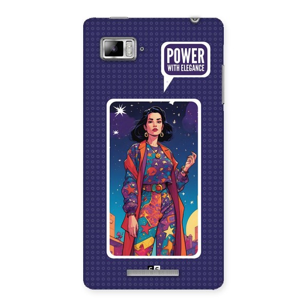 Power With Elegance Back Case for Lenovo Vibe Z K910