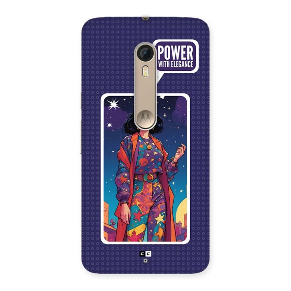 Power With Elegance Back Case for Moto X Style