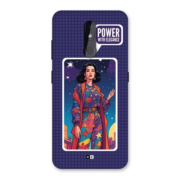 Power With Elegance Back Case for Nokia 3.2