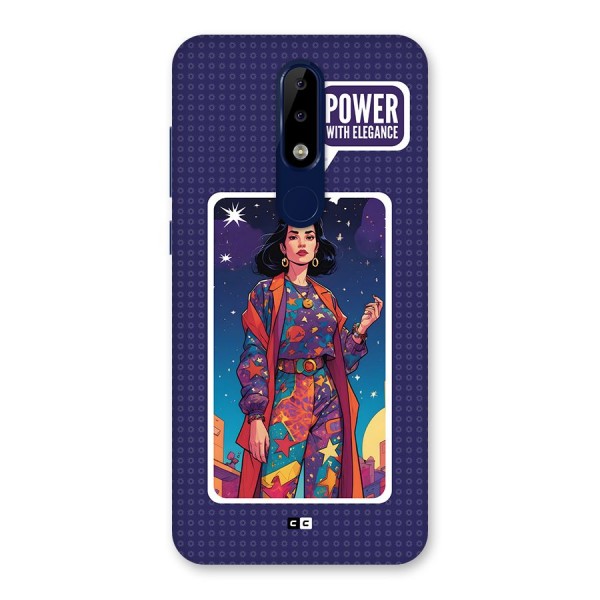 Power With Elegance Back Case for Nokia 5.1 Plus