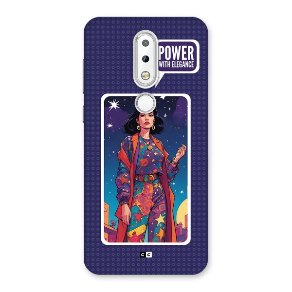 Power With Elegance Back Case for Nokia 6.1 Plus