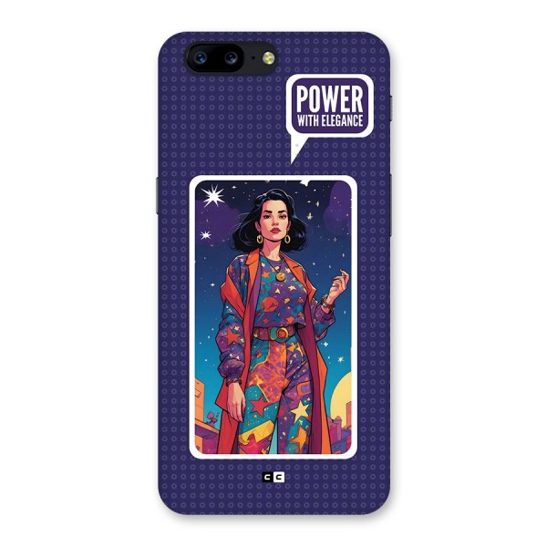 Power With Elegance Back Case for OnePlus 5
