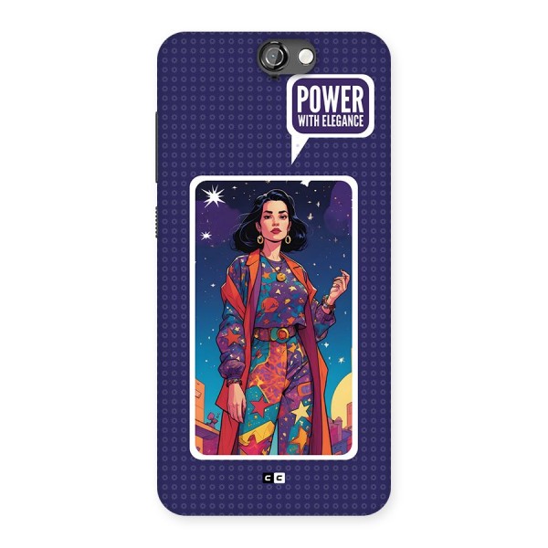 Power With Elegance Back Case for One A9