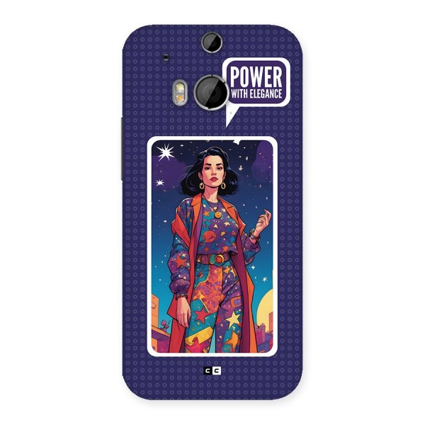 Power With Elegance Back Case for One M8