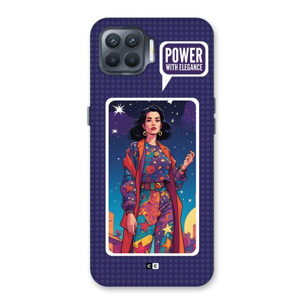 Power With Elegance Back Case for Oppo F17 Pro