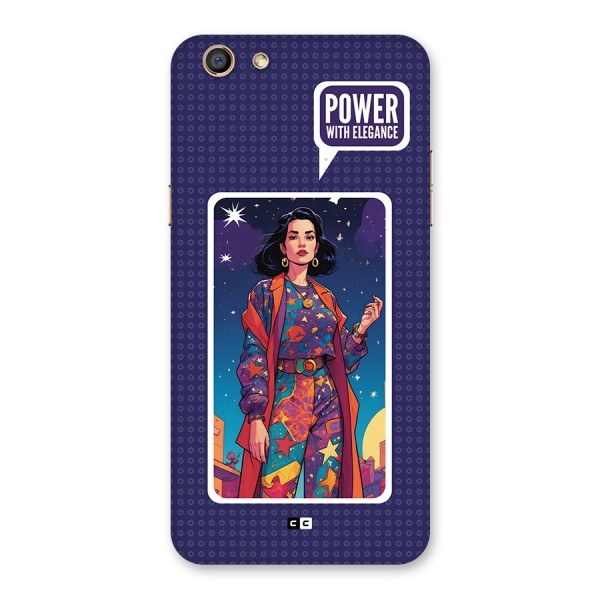 Power With Elegance Back Case for Oppo F3