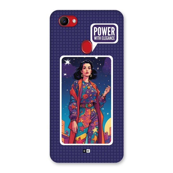 Power With Elegance Back Case for Oppo F7