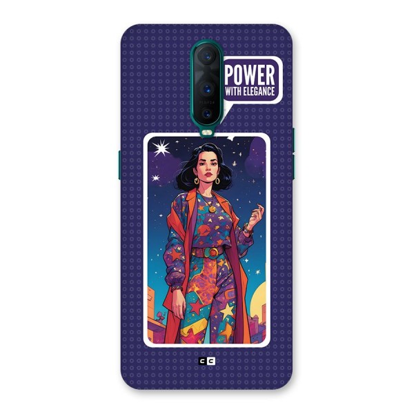 Power With Elegance Back Case for Oppo R17 Pro