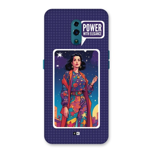 Power With Elegance Back Case for Oppo Reno