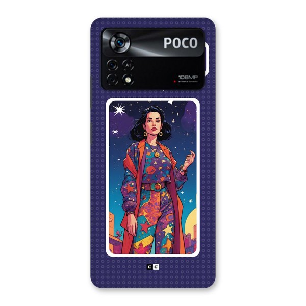Power With Elegance Back Case for Poco X4 Pro 5G