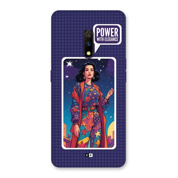 Power With Elegance Back Case for Realme X