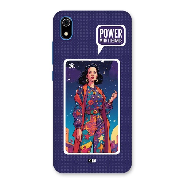 Power With Elegance Back Case for Redmi 7A