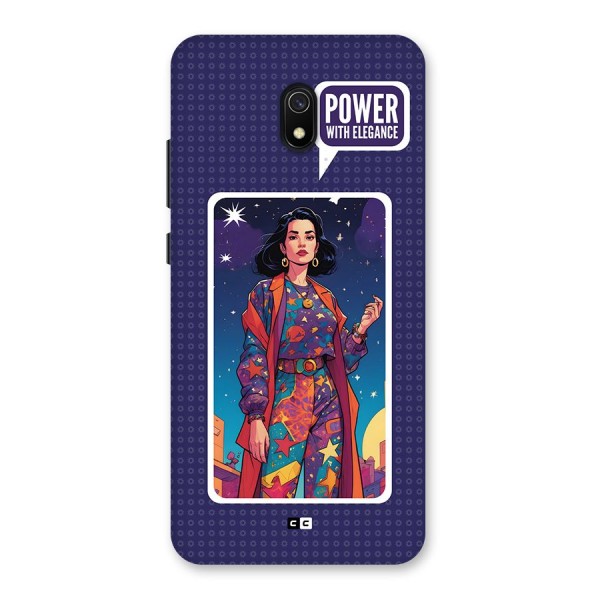 Power With Elegance Back Case for Redmi 8A