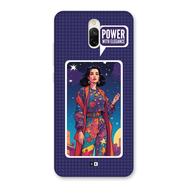 Power With Elegance Back Case for Redmi 8A Dual