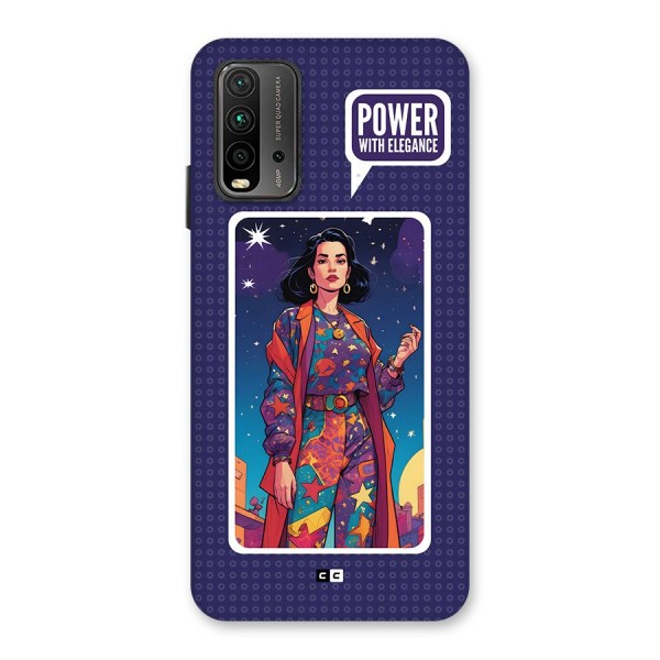 Power With Elegance Back Case for Redmi 9 Power