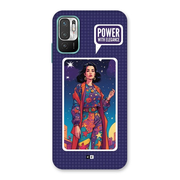 Power With Elegance Back Case for Redmi Note 10T 5G