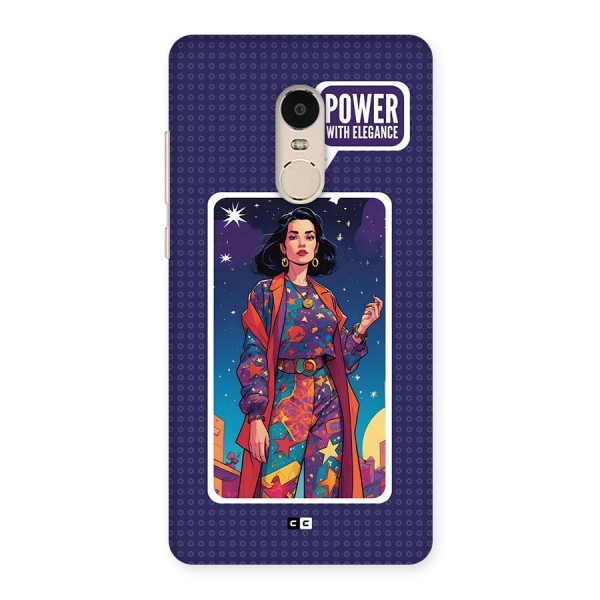 Power With Elegance Back Case for Redmi Note 4
