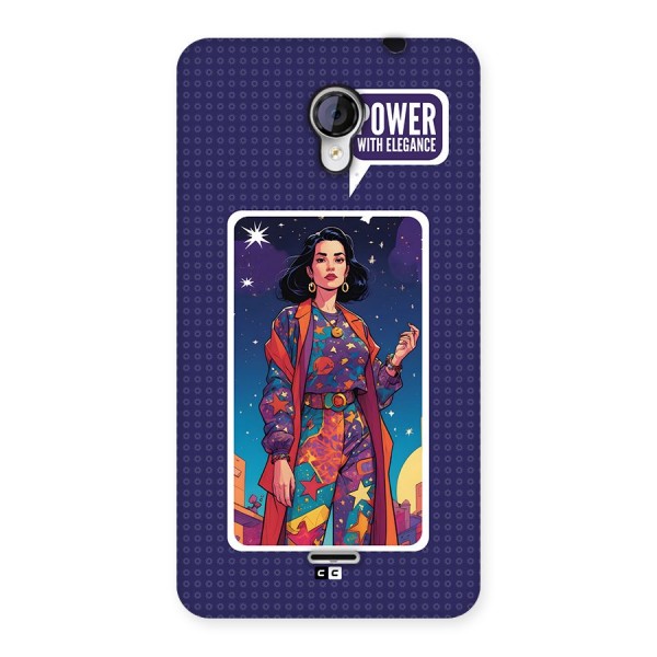 Power With Elegance Back Case for Unite 2 A106