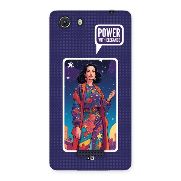 Power With Elegance Back Case for Unite 3