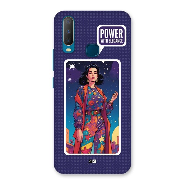 Power With Elegance Back Case for Vivo Y11