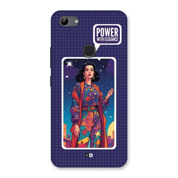 Power With Elegance Back Case for Vivo Y81