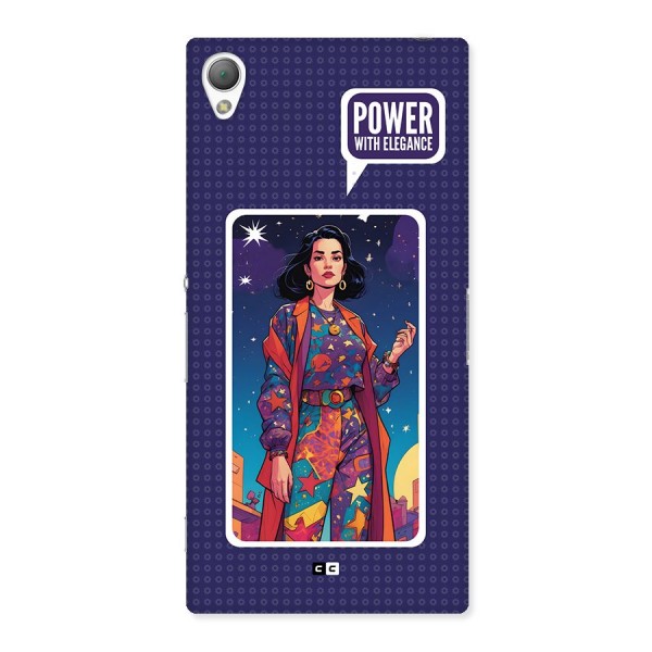 Power With Elegance Back Case for Xperia Z3