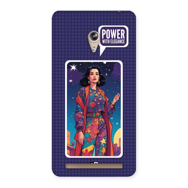 Power With Elegance Back Case for Zenfone 6