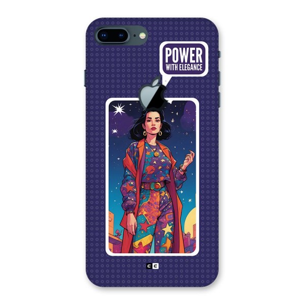 Power With Elegance Back Case for iPhone 7 Plus Apple Cut