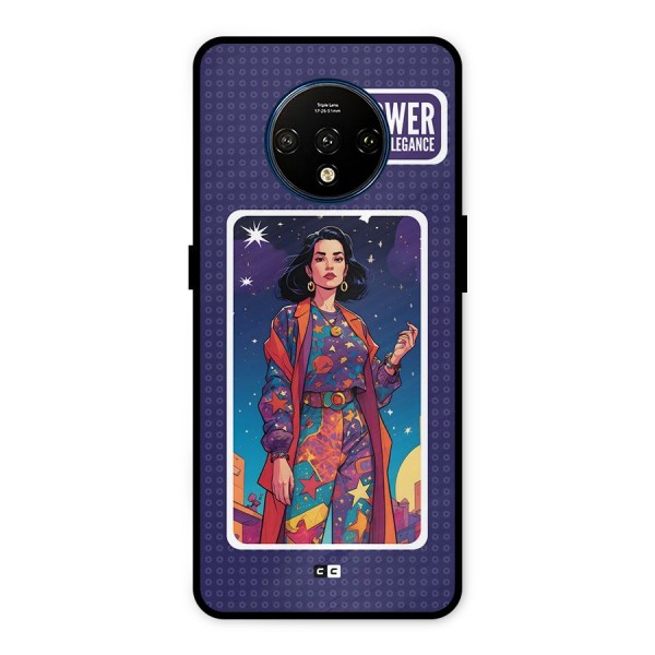 Power With Elegance Metal Back Case for OnePlus 7T