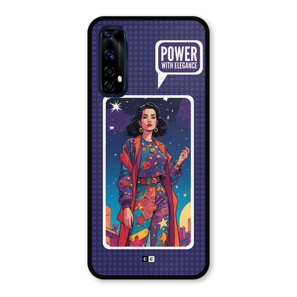 Power With Elegance Metal Back Case for Realme Narzo 20 Pro