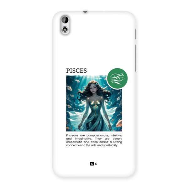 Precious Pisces Back Case for Desire 816