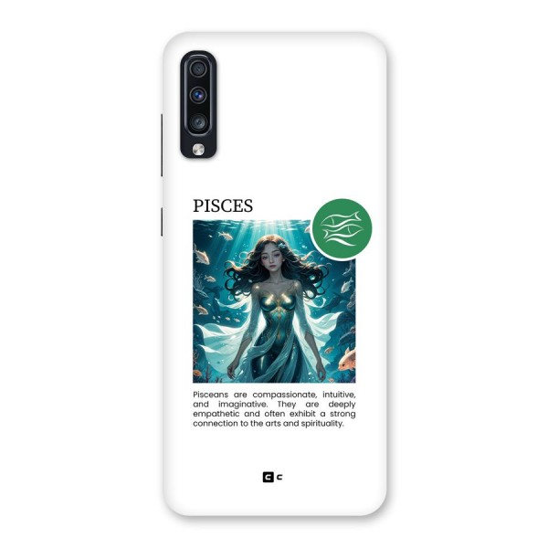 Precious Pisces Back Case for Galaxy A70