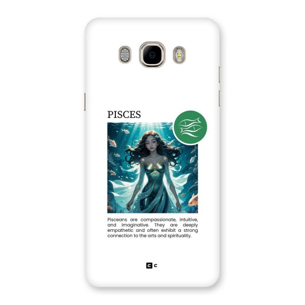 Precious Pisces Back Case for Galaxy J7 2016