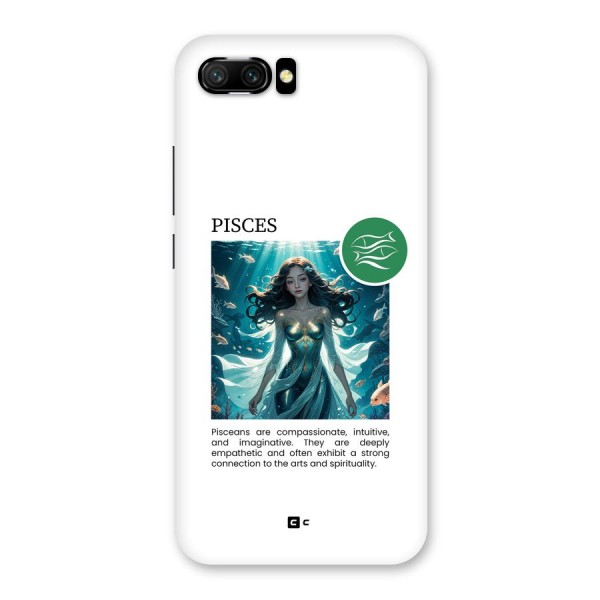 Precious Pisces Back Case for Honor 10