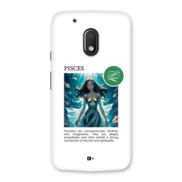 Precious Pisces Back Case for Moto G4 Play