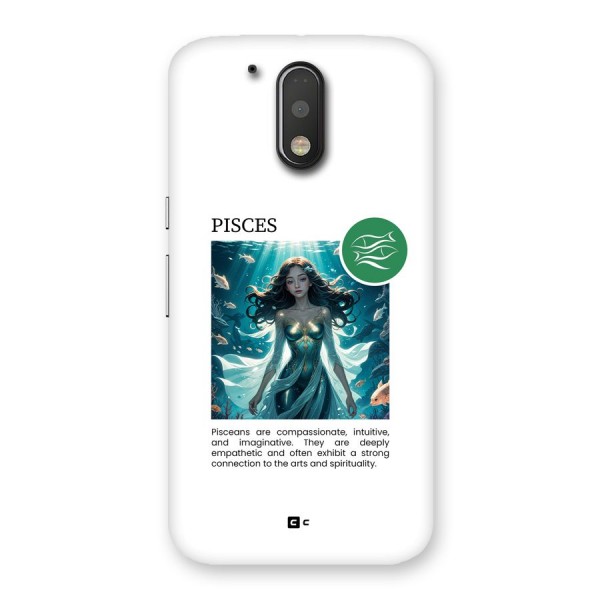 Precious Pisces Back Case for Moto G4 Plus