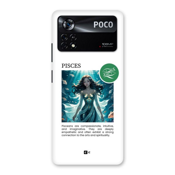 Precious Pisces Back Case for Poco X4 Pro 5G