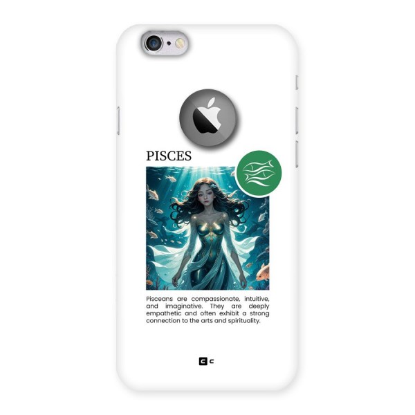 Precious Pisces Back Case for iPhone 6 Logo Cut